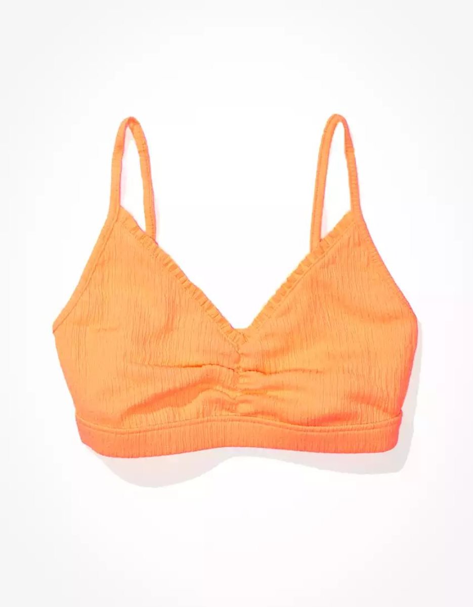 Debardeur American Eagle AE Super Cropped Cami Orange Femme | OXR-65366597